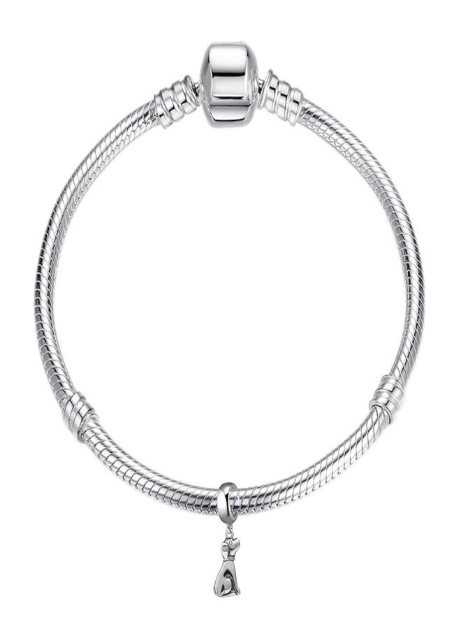 LAMOONY Dog Charm 925 Sterling Silver Animal Charm Dangle Charm Pet Charm Birthday Charm for Pandora Bracelet (Dog) - Image 5